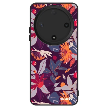 Szilikon tok erre a típusra Honor Magic6 Lite 5G - Purple Leaf