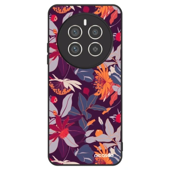 Szilikon tok erre a típusra Realme 12 Pro 5G - Purple Leaf