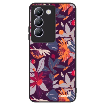 Szilikon tok erre a típusra Vivo V40 SE 5G - Purple Leaf