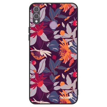 Szilikon tok erre a típusra Honor 8X - Purple Leaf