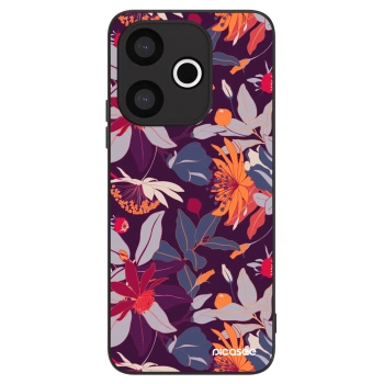 Szilikon tok erre a típusra Xiaomi Redmi 13 4G - Purple Leaf