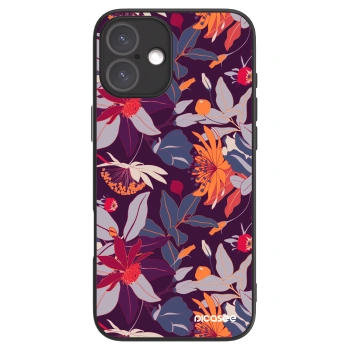 Picasee ULTIMATE CASE MagSafe Apple iPhone 16 Plus - készülékre - Purple Leaf