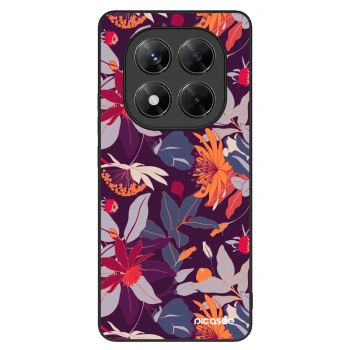 Picasee ULTIMATE CASE Xiaomi Redmi Note 14 Pro 5G - készülékre - Purple Leaf