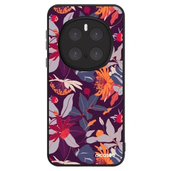 Szilikon tok erre a típusra Honor Magic7 Pro 5G - Purple Leaf