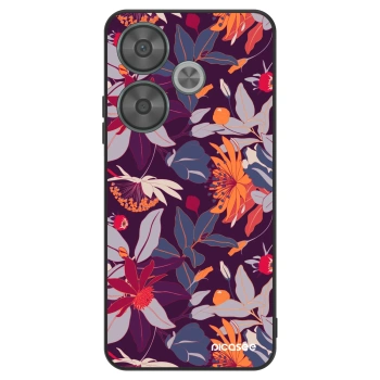 Szilikon tok erre a típusra Xiaomi Poco F6 - Purple Leaf