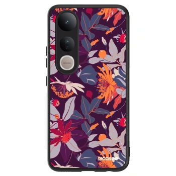 Szilikon tok erre a típusra Vivo V50 Lite 5G - Purple Leaf