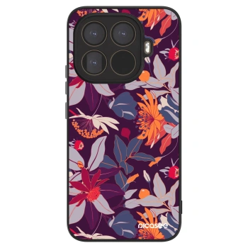 Szilikon tok erre a típusra Xiaomi 15T Pro - Purple Leaf