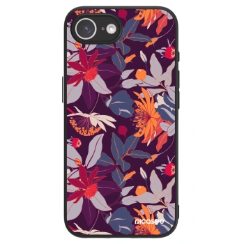 Picasee ULTIMATE CASE Apple iPhone 17e - készülékre - Purple Leaf