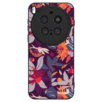 Szilikon tok erre a típusra Vivo X300 Pro - Purple Leaf