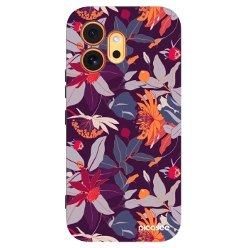 Picasee fekete szilikon tok az alábbi mobiltelefonokra Honor 600 - Purple Leaf