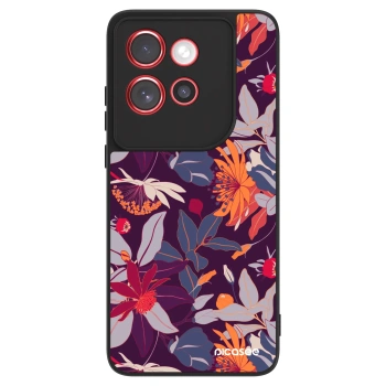 Szilikon tok erre a típusra Motorola Edge 60 Neo 5G - Purple Leaf