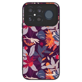 Szilikon tok erre a típusra Xiaomi Poco F8 Ultra - Purple Leaf
