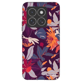 Picasee Fashion Case Xiaomi 14 Pro - Purple Leaf