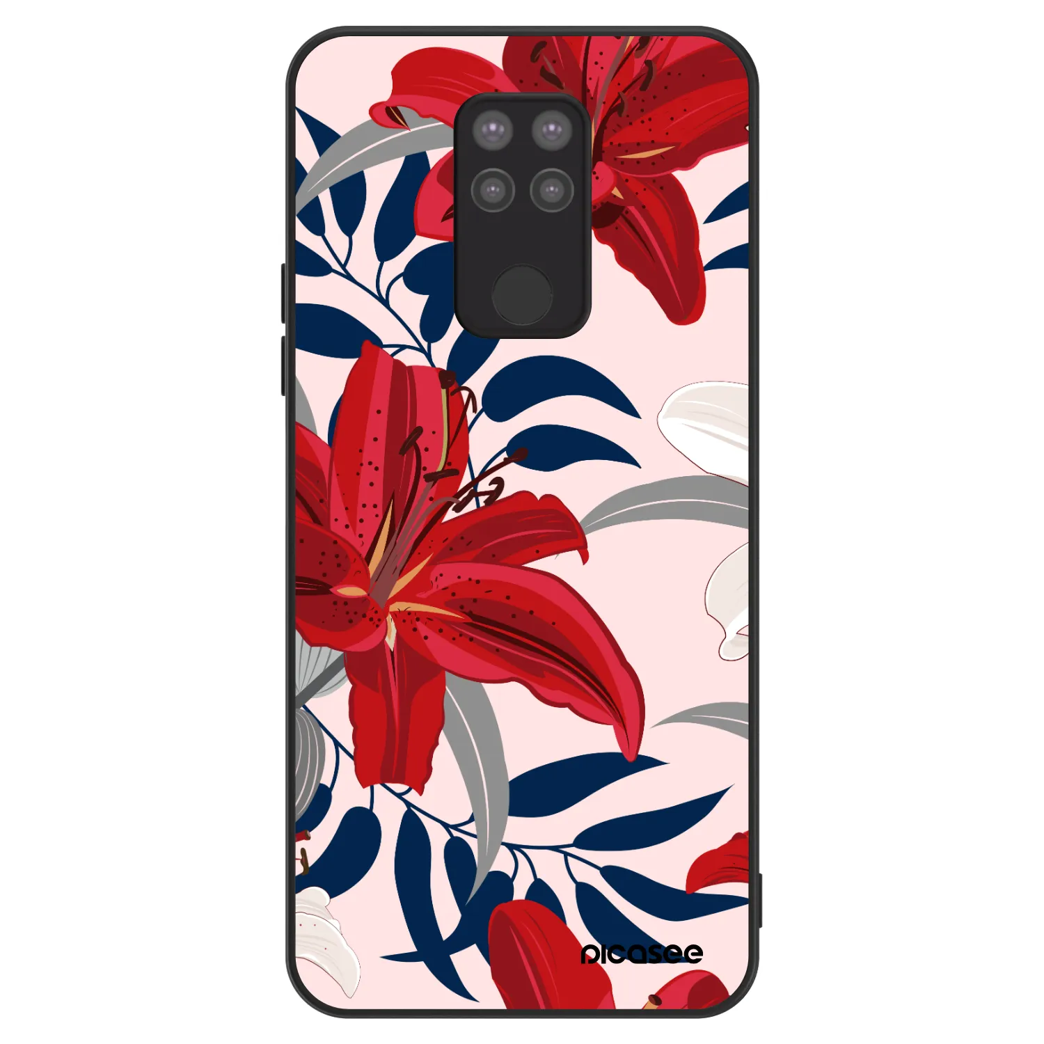 Picasee ULTIMATE CASE Xiaomi Redmi Note 9 - készülékre - Red Lily