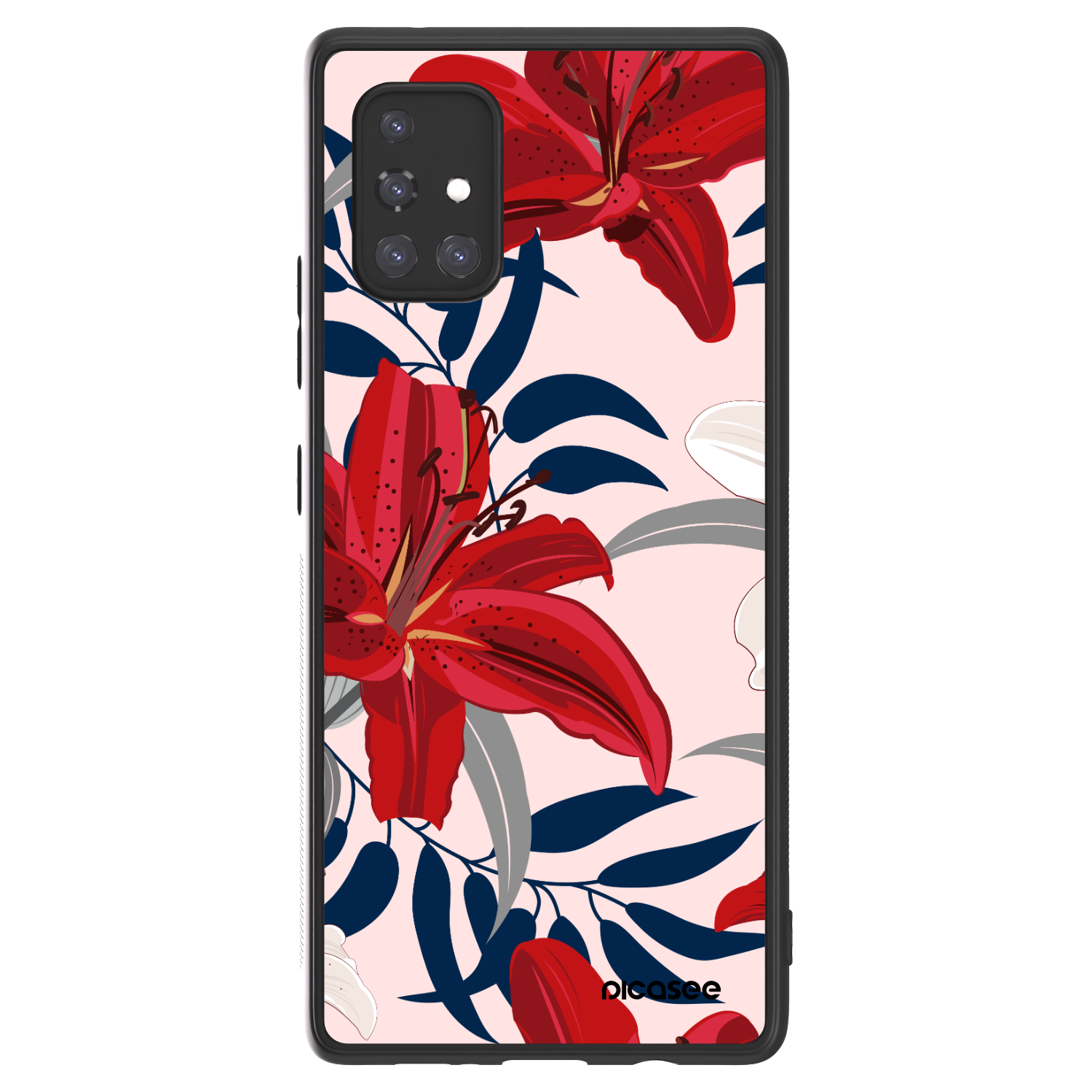 Picasee ULTIMATE CASE Samsung Galaxy A71 A715F - készülékre - Red Lily