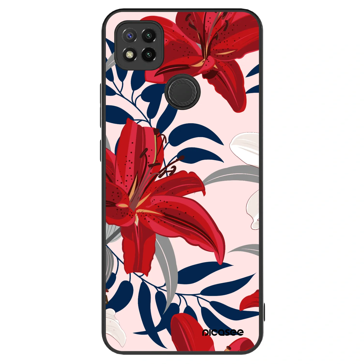 Picasee ULTIMATE CASE Xiaomi Redmi 9C - készülékre - Red Lily