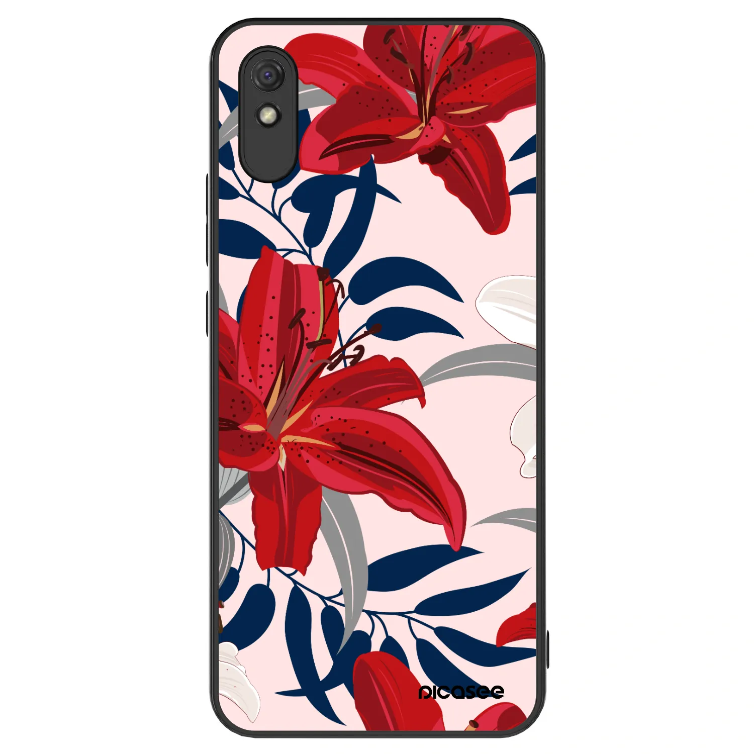 Picasee ULTIMATE CASE Xiaomi Redmi 9A - készülékre - Red Lily