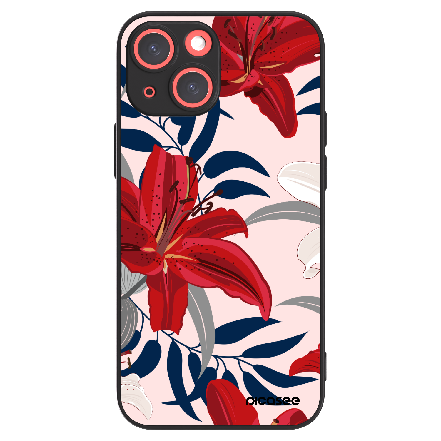 Picasee ULTIMATE CASE Apple iPhone 13 mini - készülékre - Red Lily