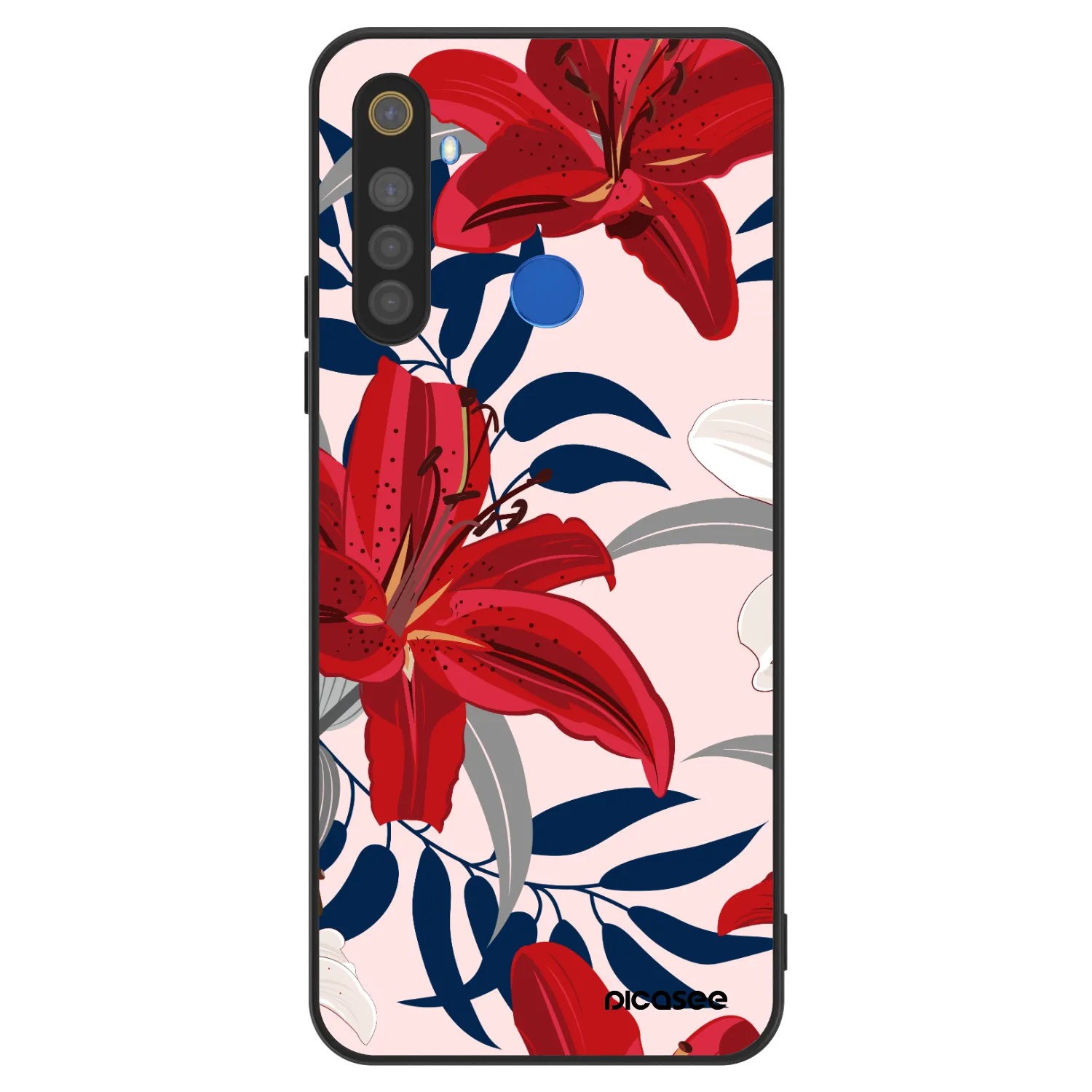 Picasee ULTIMATE CASE Realme 5 - készülékre - Red Lily