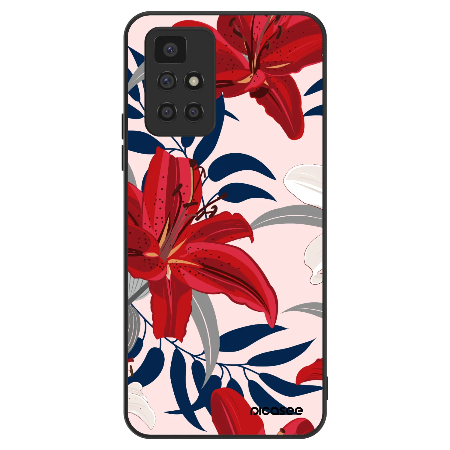 Picasee ULTIMATE CASE Xiaomi Redmi 10 - készülékre - Red Lily