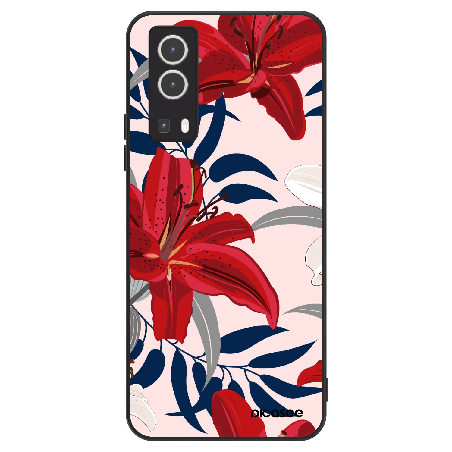 Picasee ULTIMATE CASE Vivo Y72 5G - készülékre - Red Lily