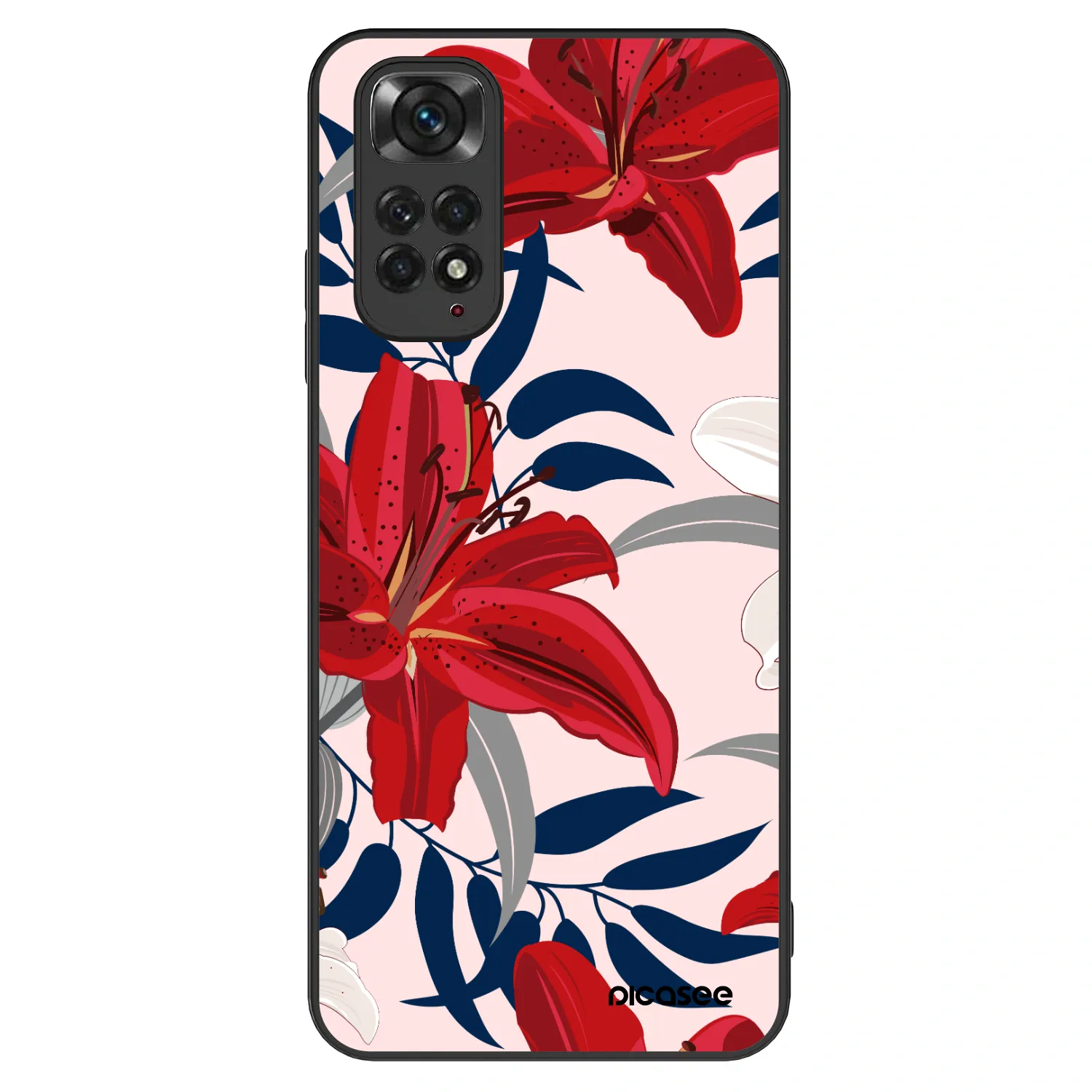 Picasee ULTIMATE CASE Xiaomi Redmi Note 11S 4G - készülékre - Red Lily