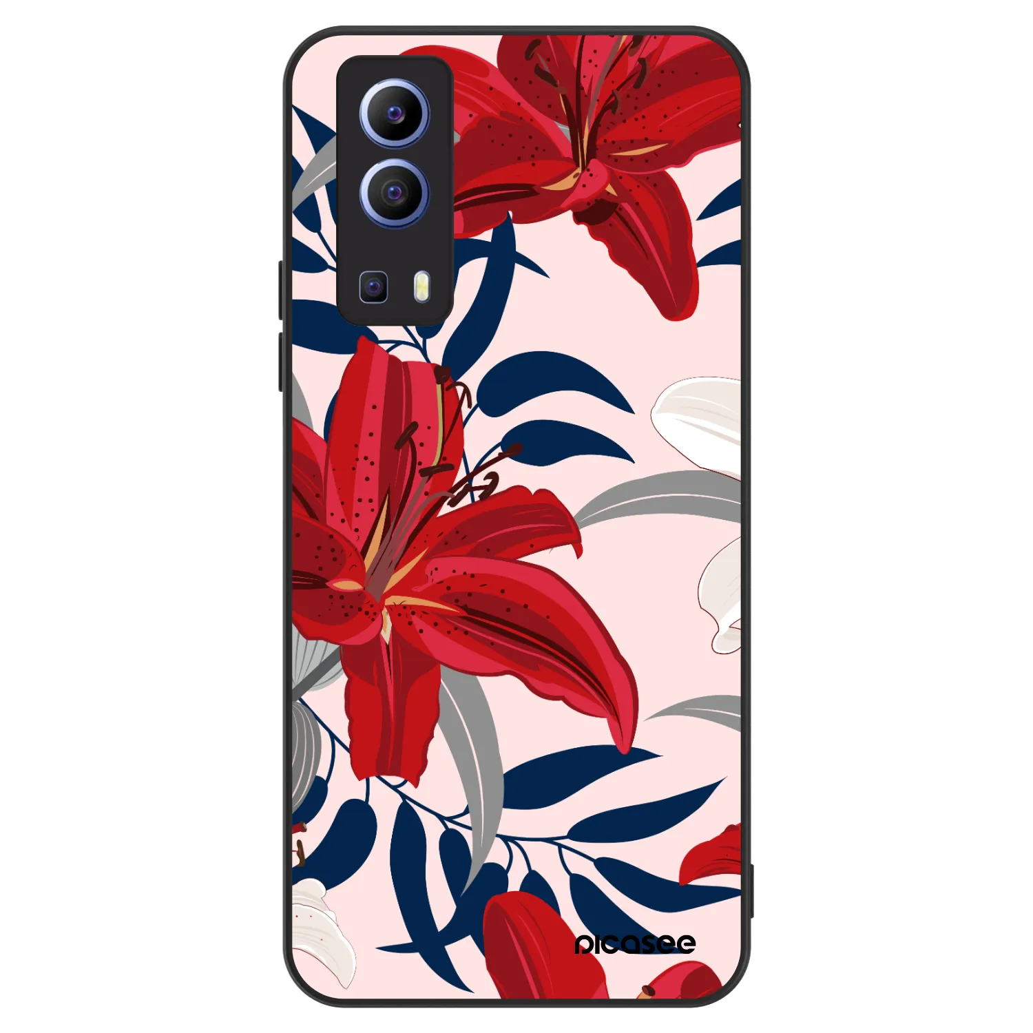 Picasee ULTIMATE CASE Vivo Y52 5G - készülékre - Red Lily