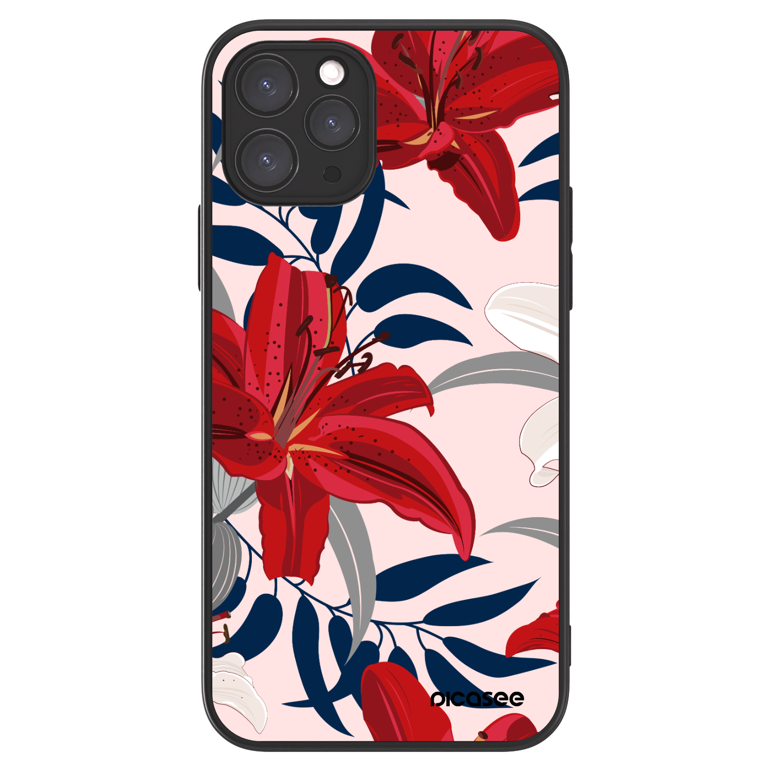 Picasee ULTIMATE CASE MagSafe Apple iPhone 11 Pro - készülékre - Red Lily