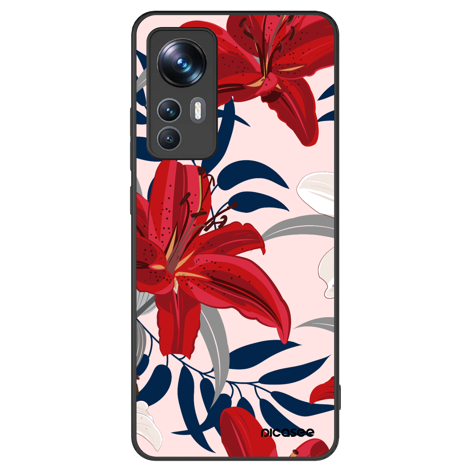 Picasee ULTIMATE CASE Xiaomi 12T - készülékre - Red Lily