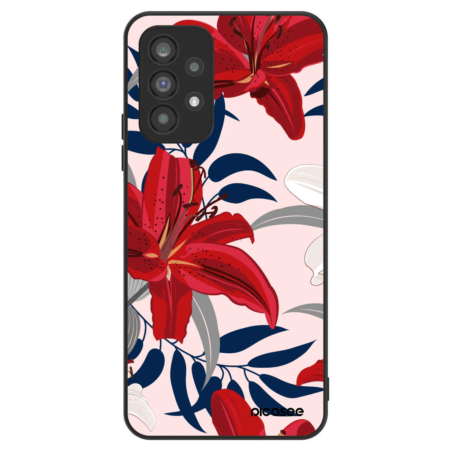 Picasee ULTIMATE CASE Samsung Galaxy A73 5G - készülékre - Red Lily