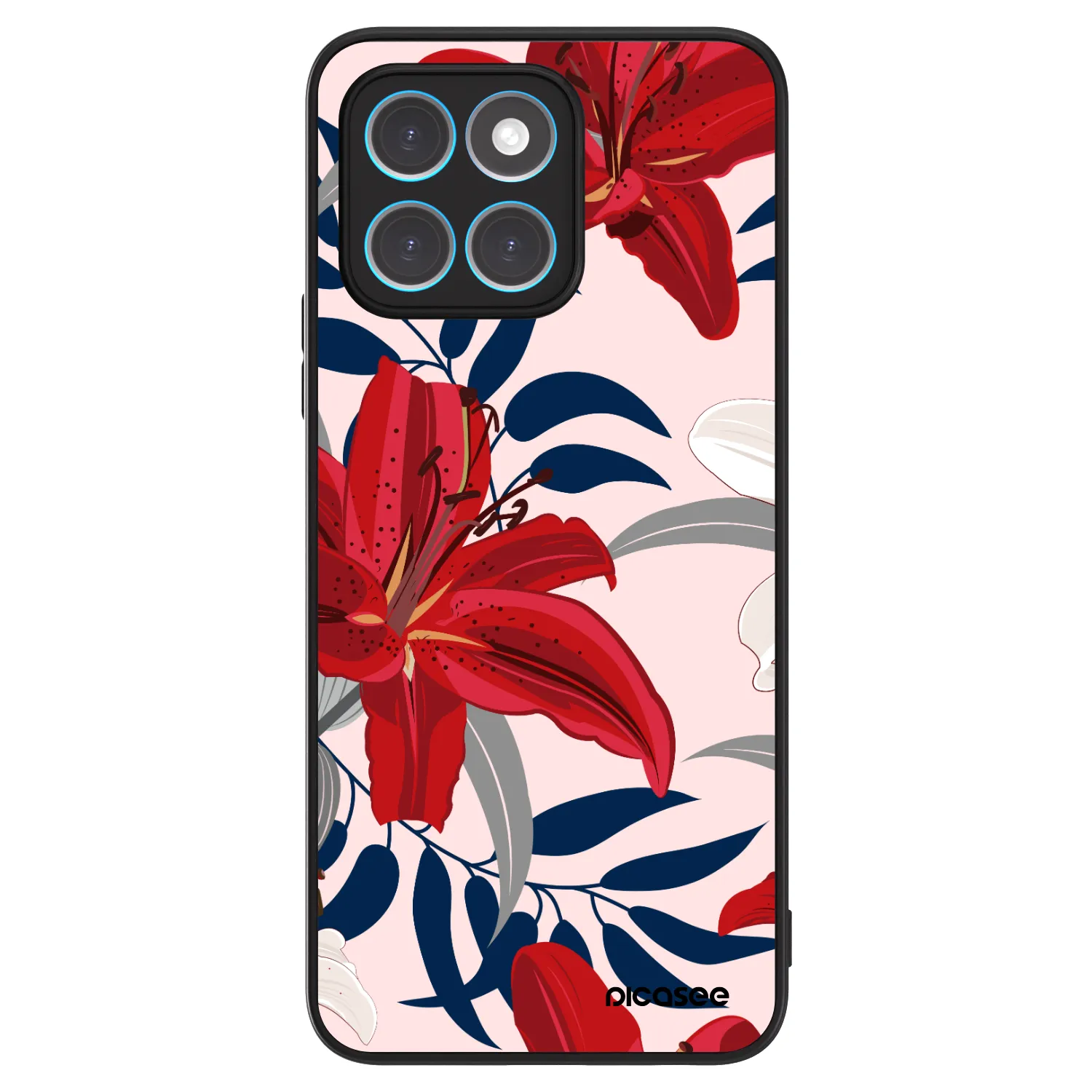 Picasee ULTIMATE CASE Honor X8 5G - készülékre - Red Lily