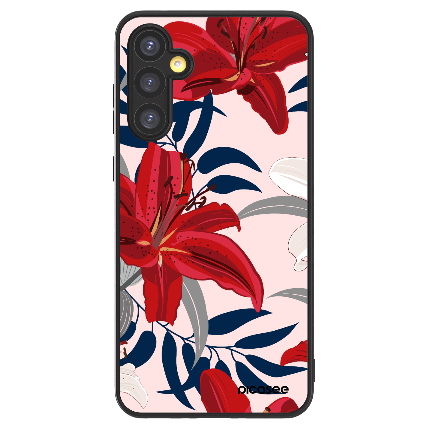 Picasee ULTIMATE CASE Samsung Galaxy A34 5G A346B - készülékre - Red Lily