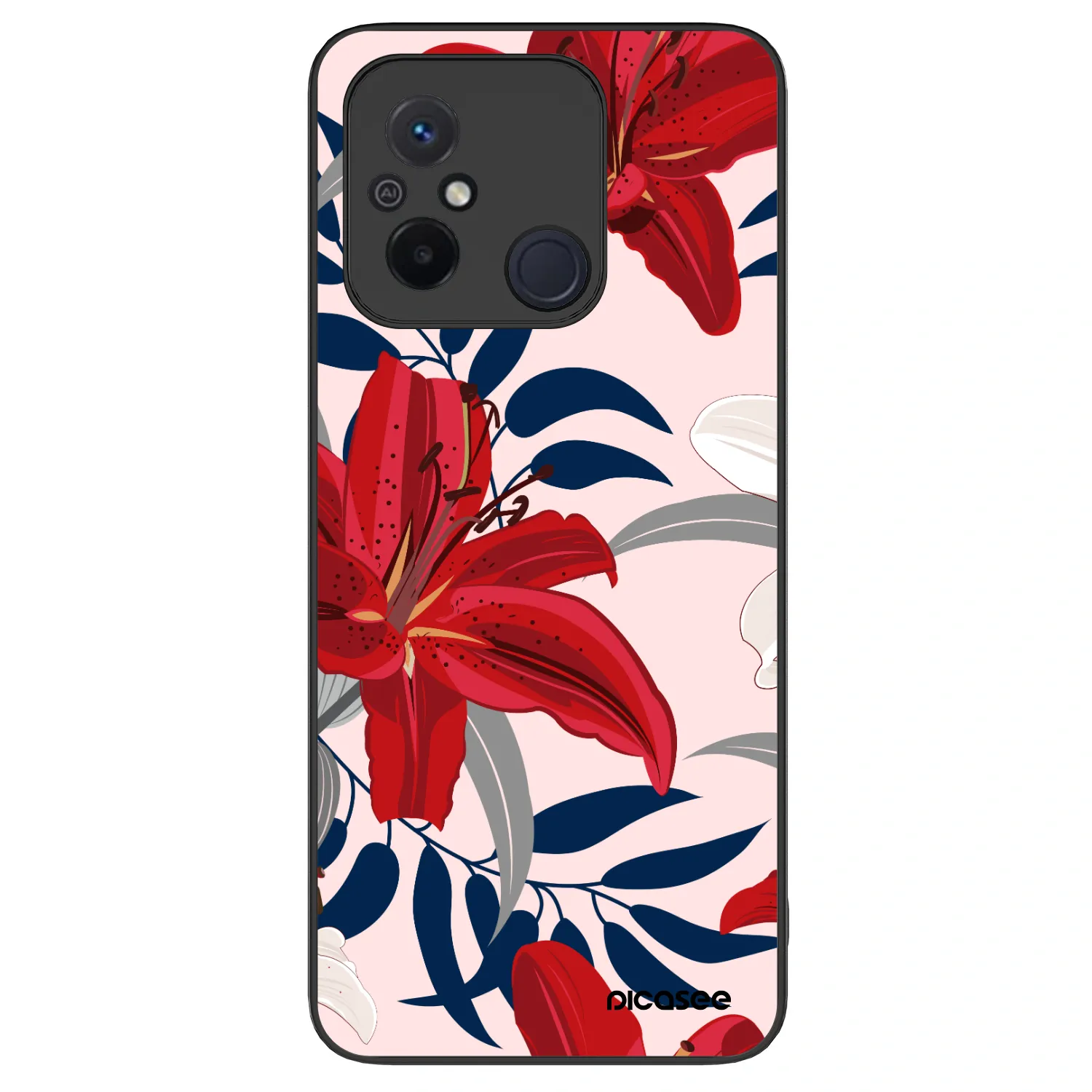 Picasee ULTIMATE CASE Xiaomi Redmi 12C - készülékre - Red Lily