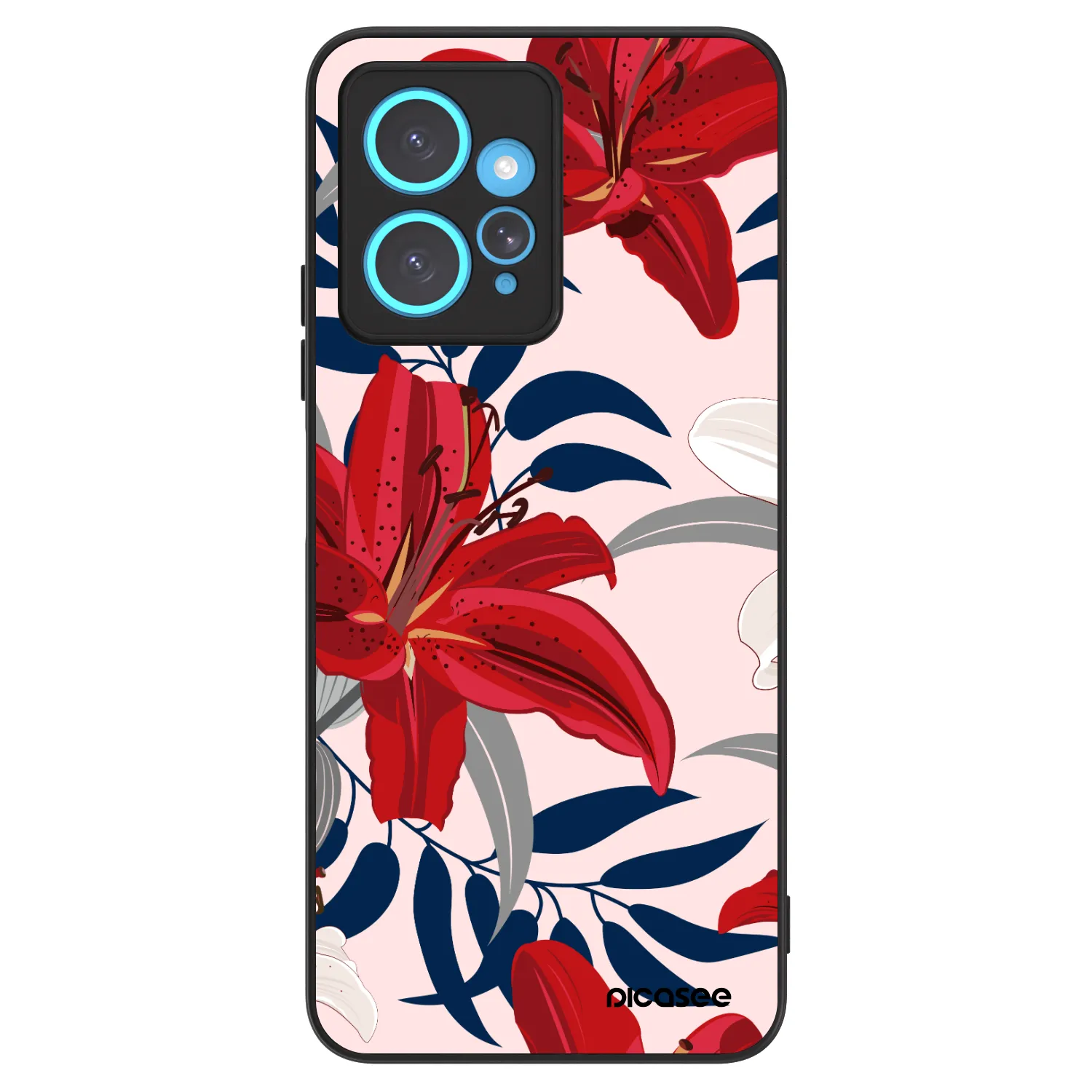 Picasee ULTIMATE CASE Xiaomi Redmi Note 12 4G - készülékre - Red Lily