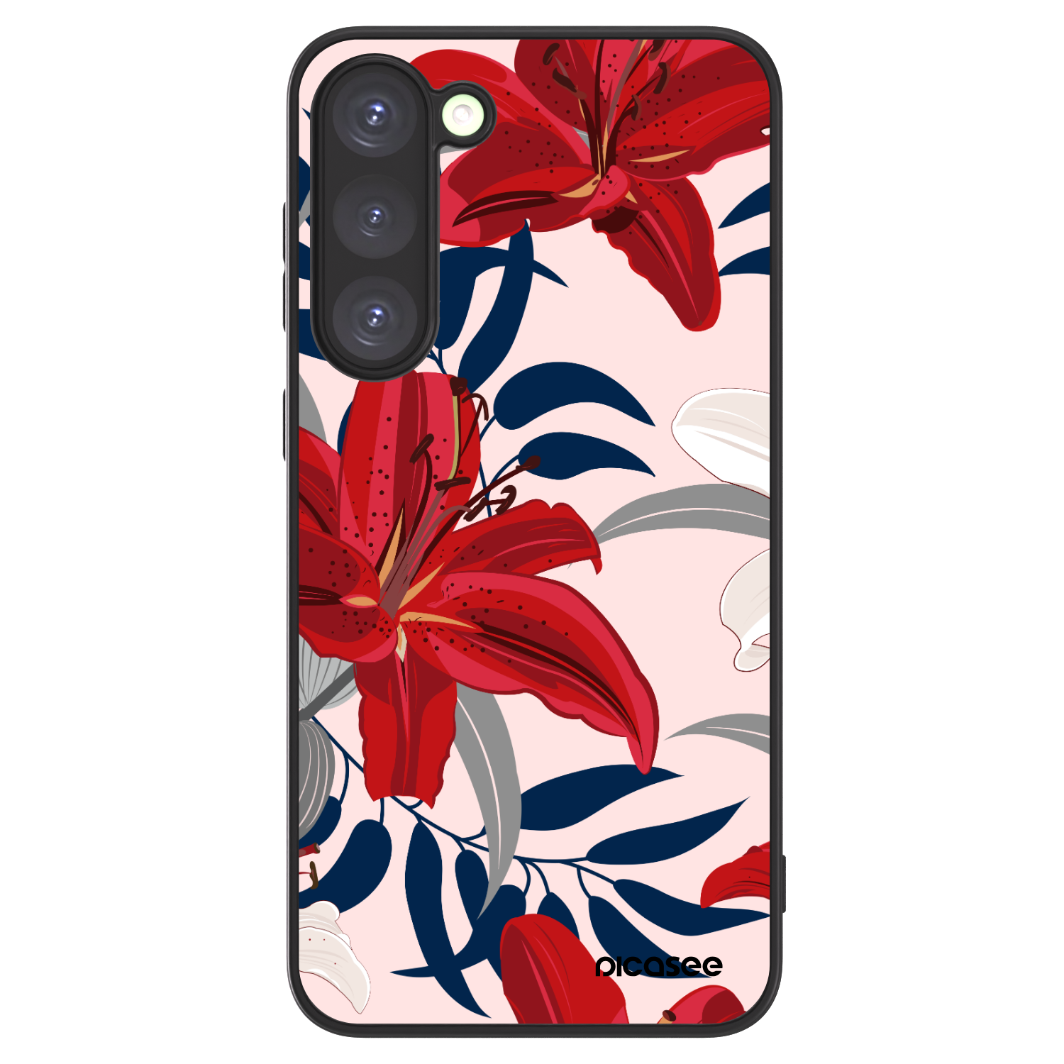 Picasee ULTIMATE CASE PowerShare Samsung Galaxy S23+ 5G - készülékre - Red Lily