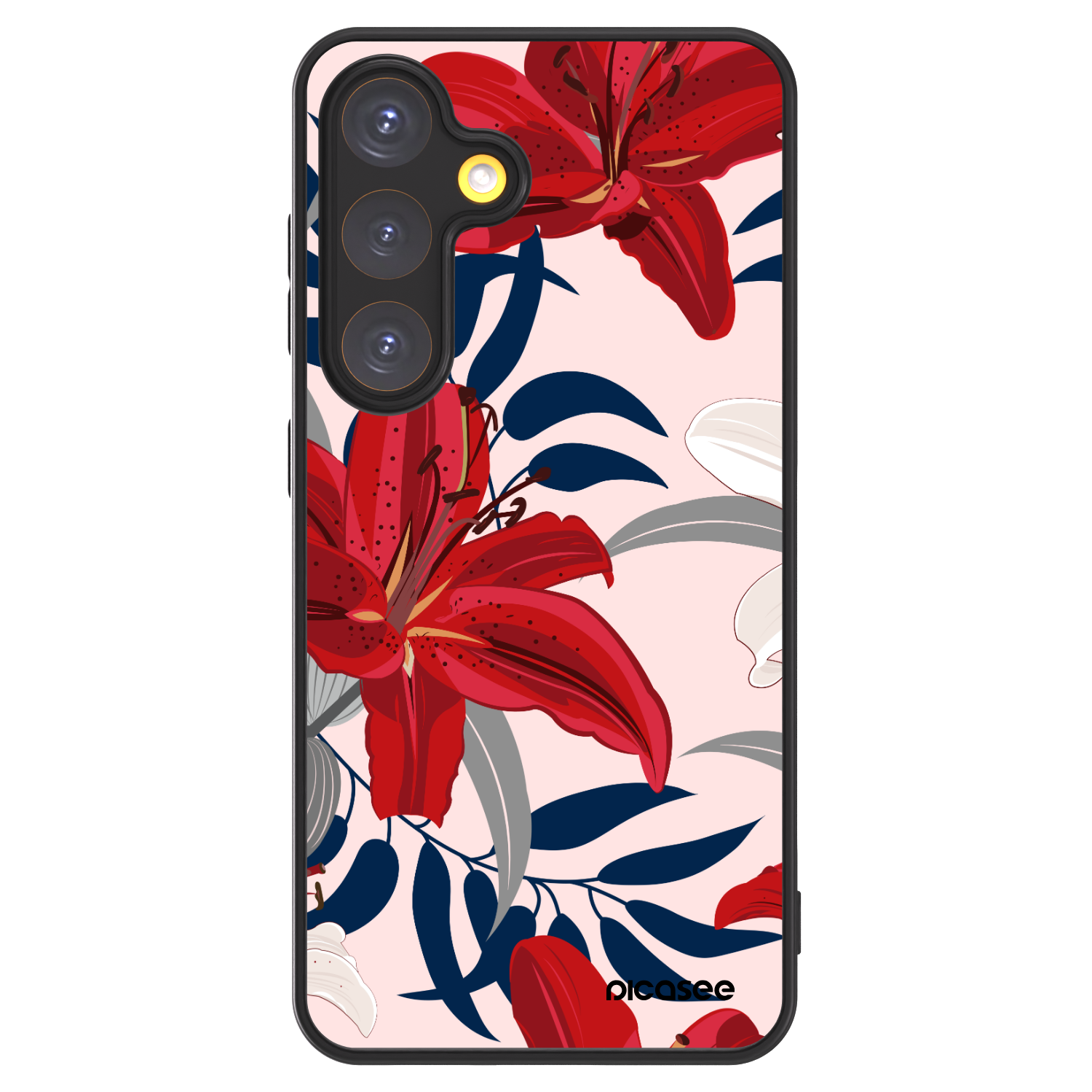 Picasee ULTIMATE CASE Samsung Galaxy S24 S921B 5G - készülékre - Red Lily