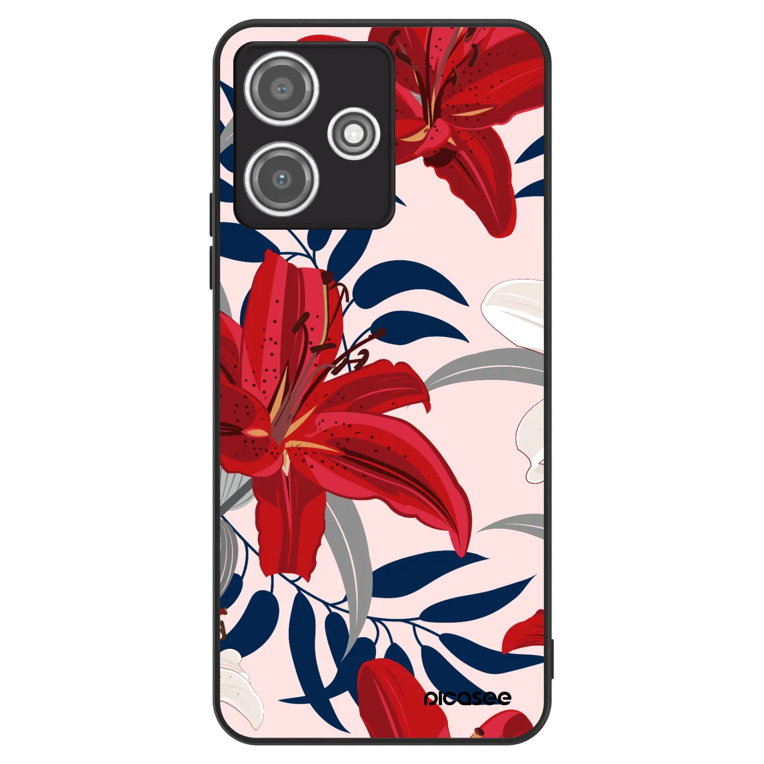Picasee ULTIMATE CASE Xiaomi Redmi 12 5G - készülékre - Red Lily