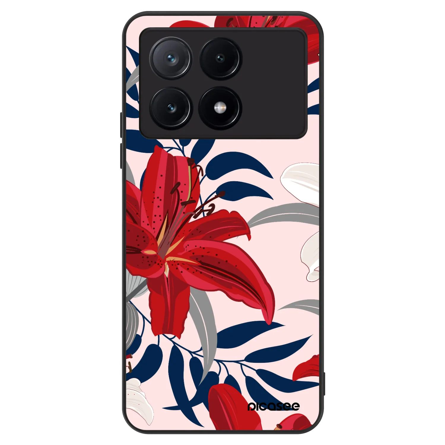 Picasee ULTIMATE CASE Xiaomi Poco X6 Pro - készülékre - Red Lily