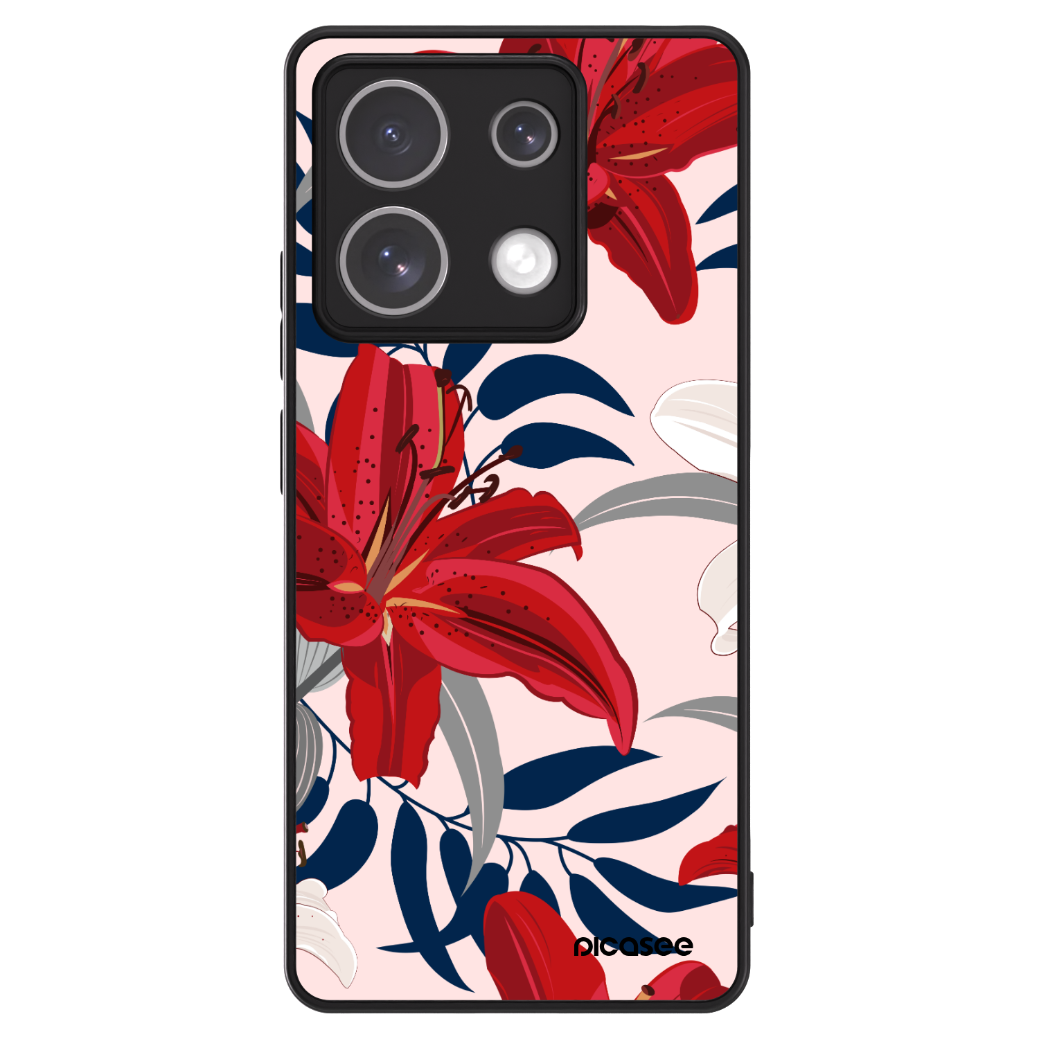 Picasee ULTIMATE CASE Xiaomi Redmi Note 13 5G - készülékre - Red Lily