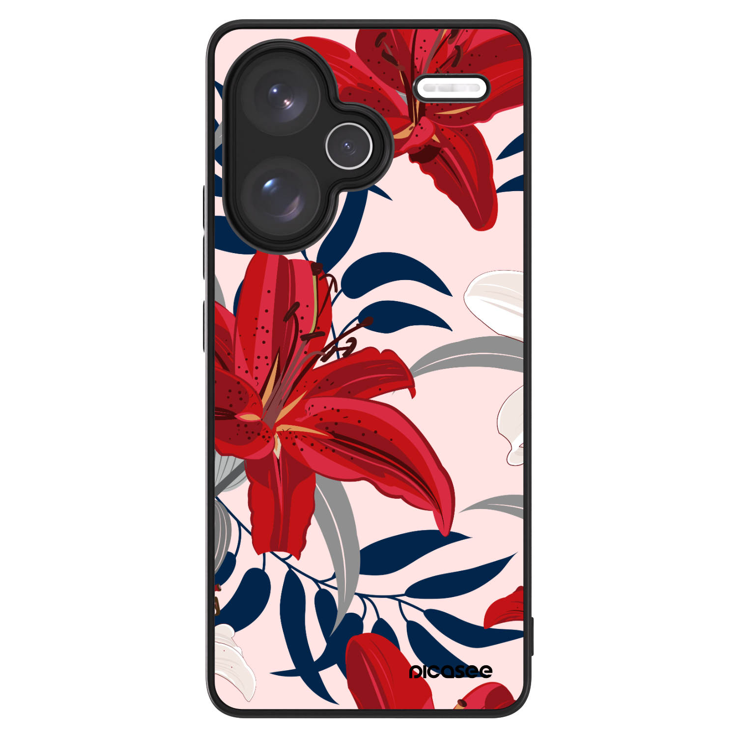 Picasee ULTIMATE CASE Xiaomi Redmi Note 13 Pro+ 5G - készülékre - Red Lily