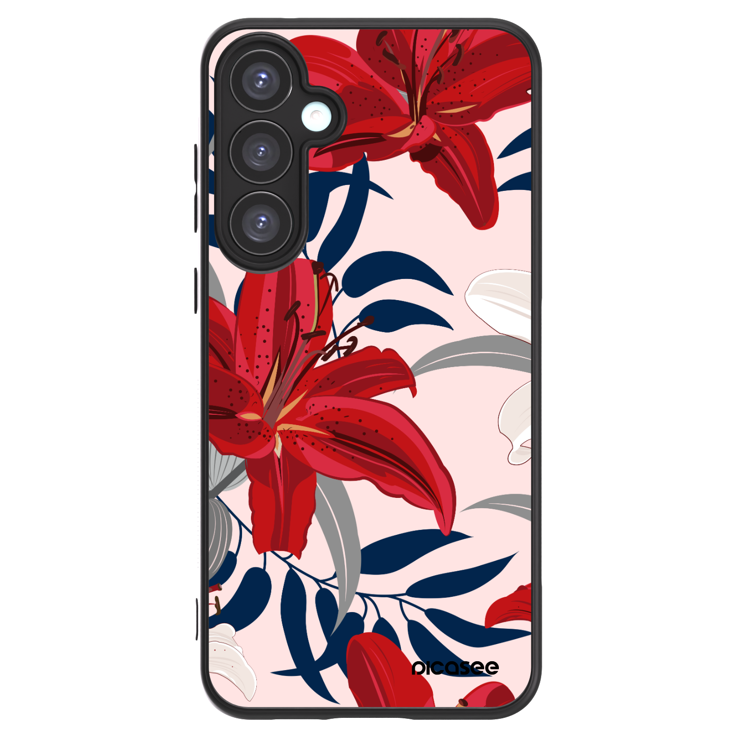 Picasee ULTIMATE CASE Samsung Galaxy A55 5G A556B - készülékre - Red Lily