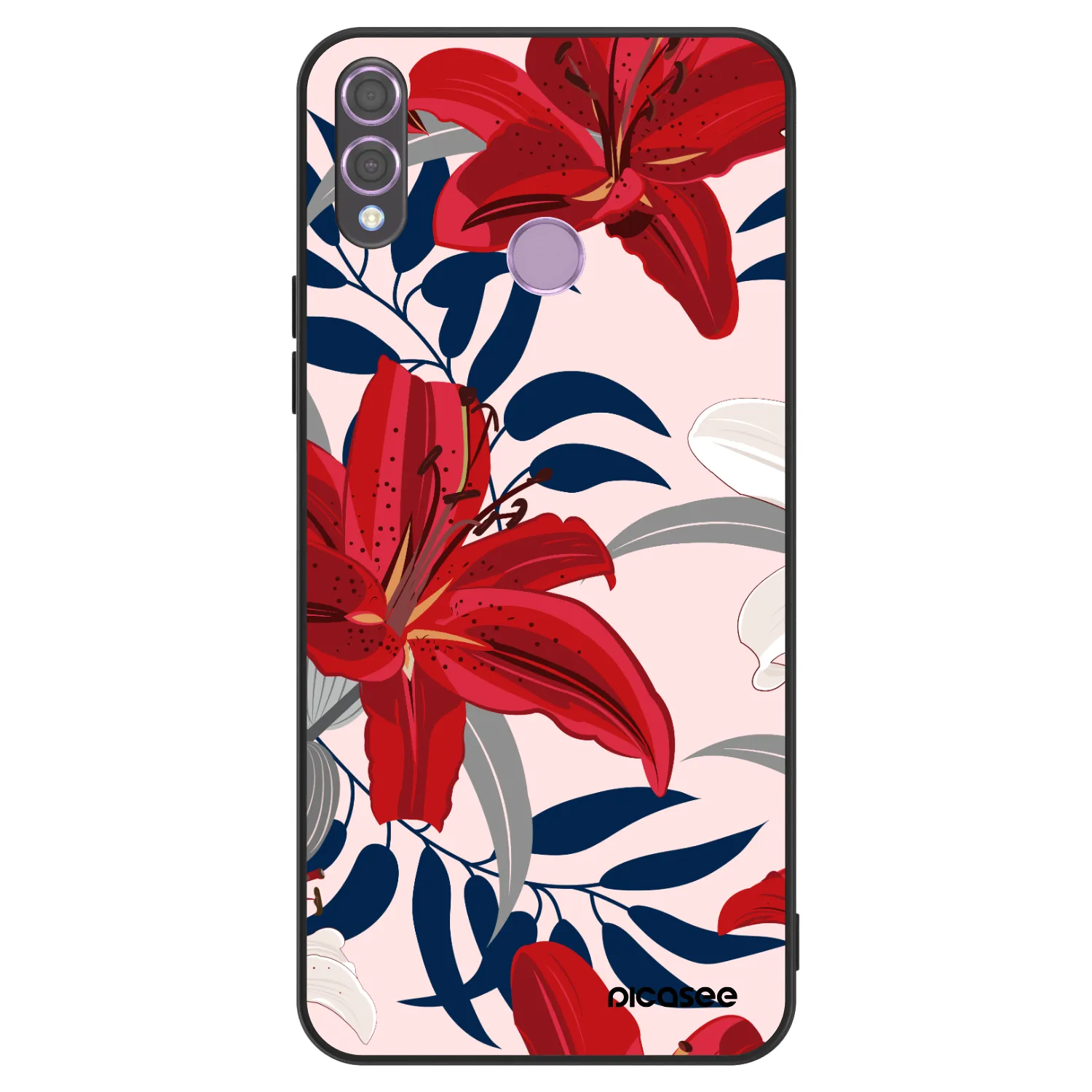 Picasee ULTIMATE CASE Honor 8X - készülékre - Red Lily