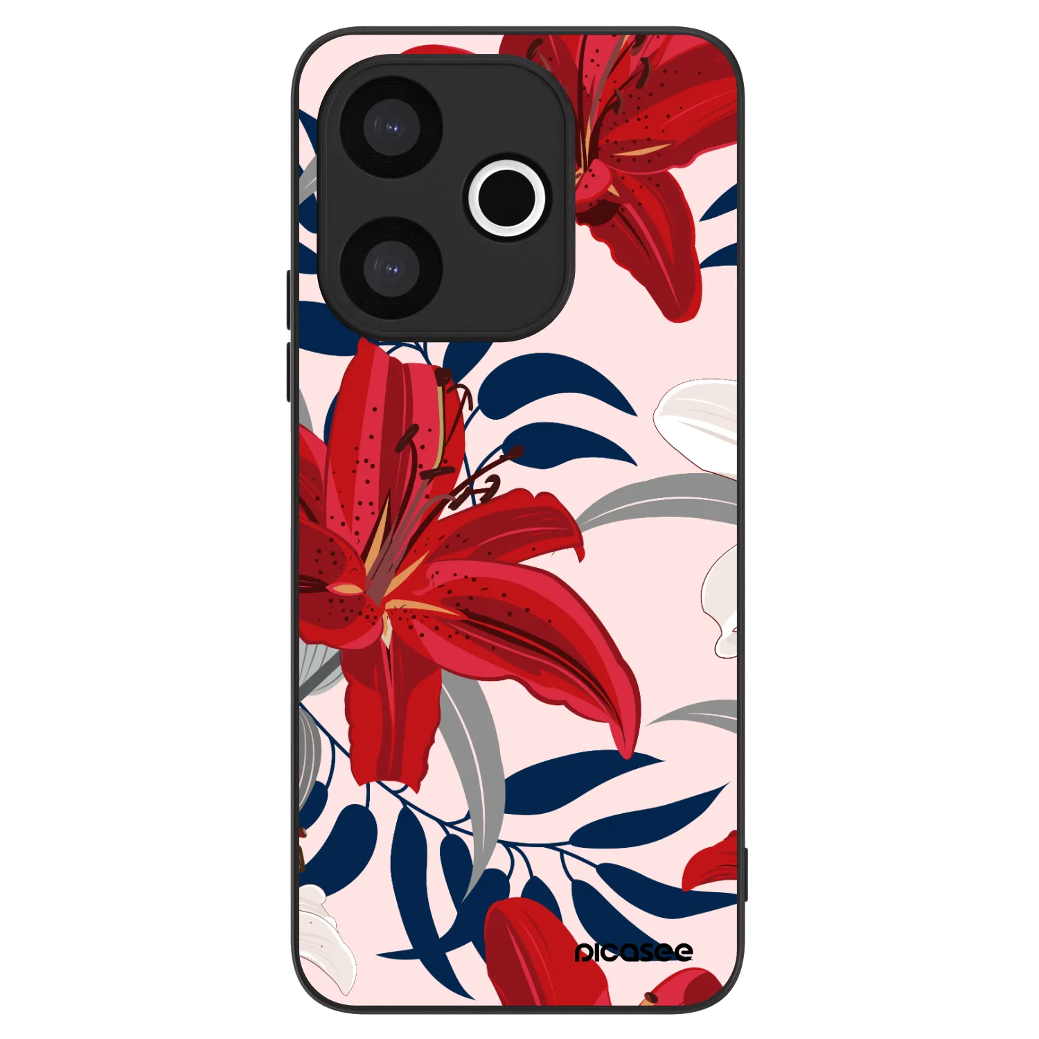 Picasee ULTIMATE CASE Xiaomi Redmi 13 4G - készülékre - Red Lily