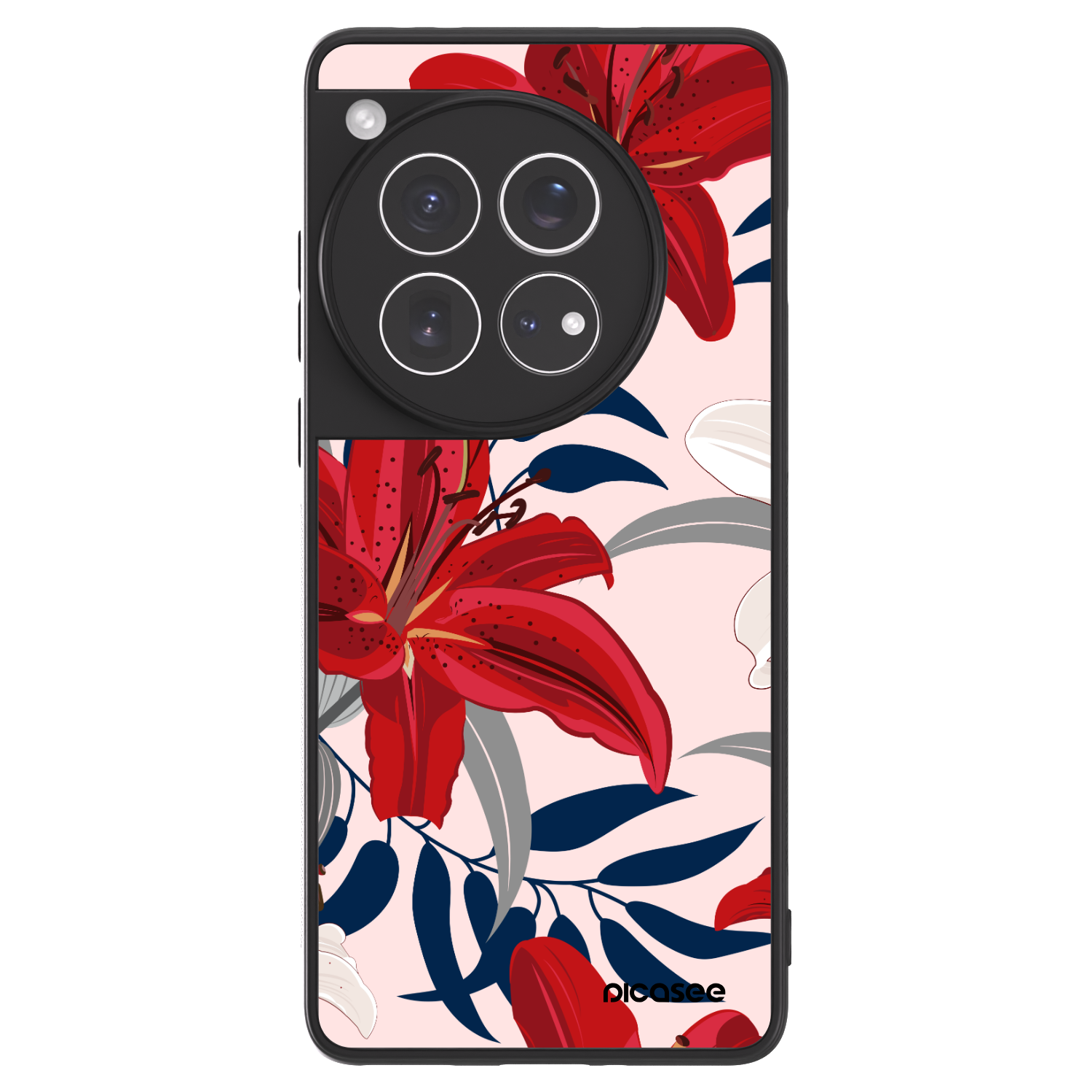 Picasee ULTIMATE CASE OnePlus 12 5G - készülékre - Red Lily