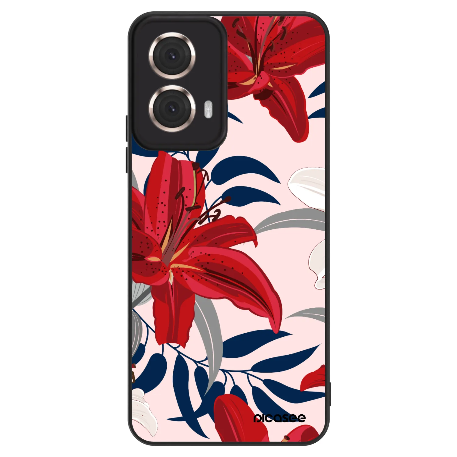 Picasee ULTIMATE CASE Motorola Moto G85 - készülékre - Red Lily