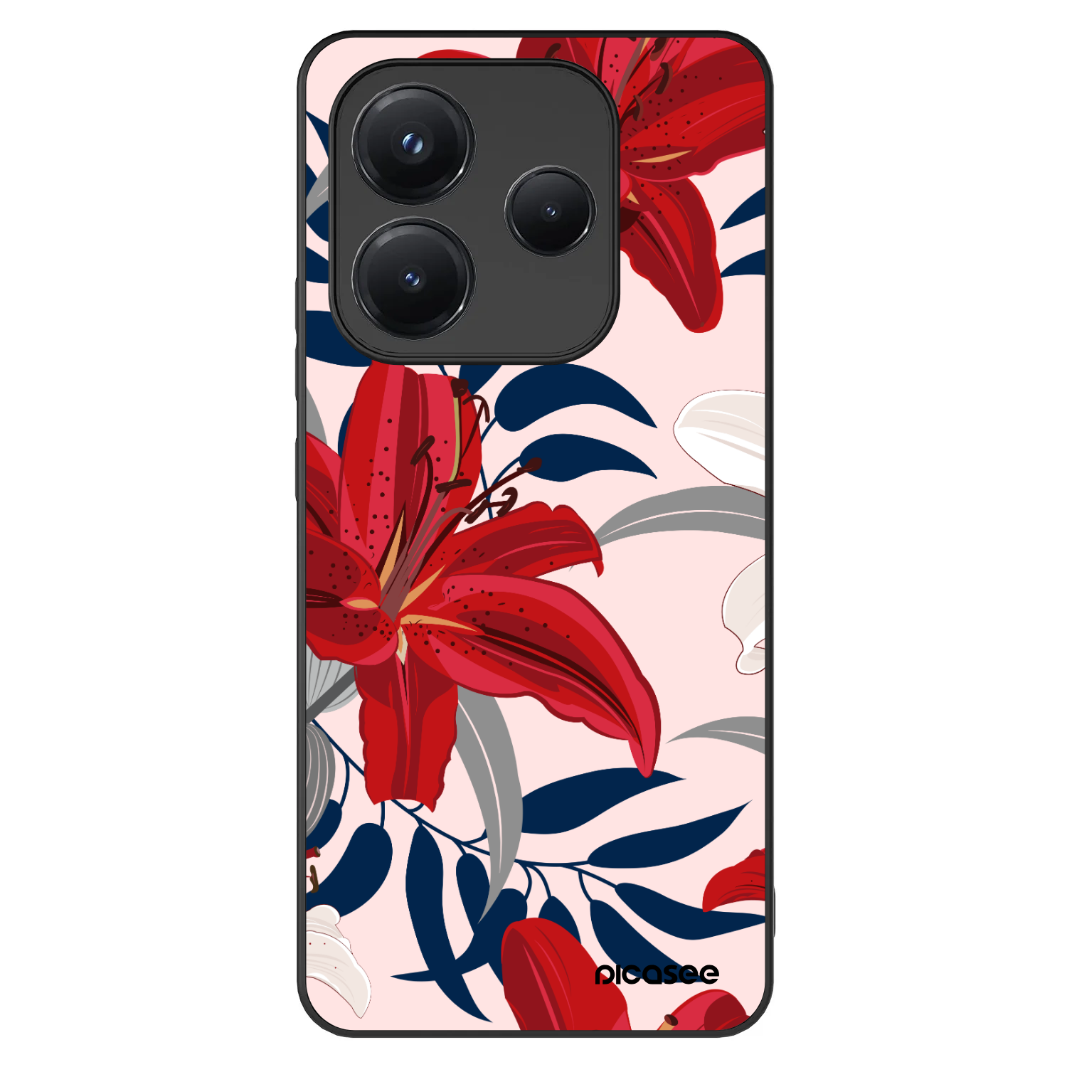 Picasee ULTIMATE CASE Xiaomi Redmi Note 14 5G - készülékre - Red Lily
