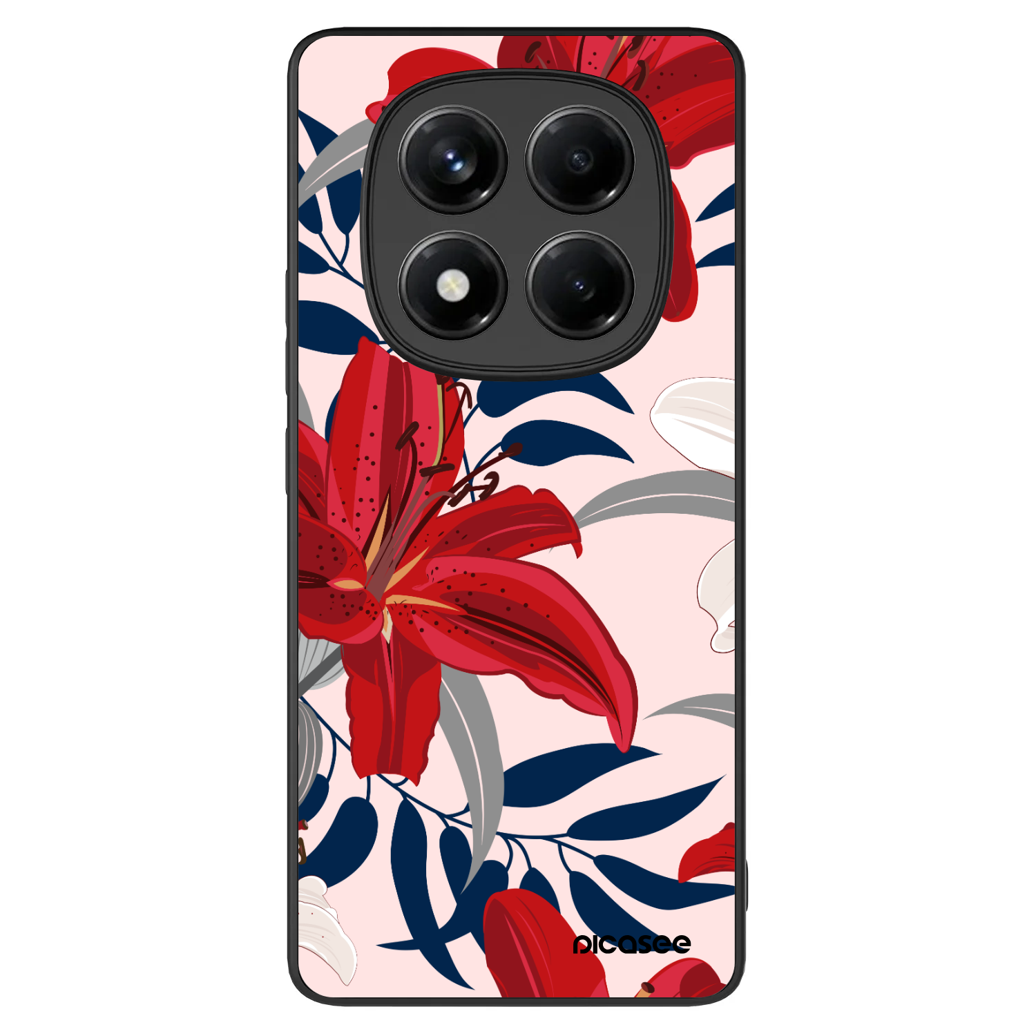 Picasee ULTIMATE CASE Xiaomi Redmi Note 14 Pro 4G - készülékre - Red Lily