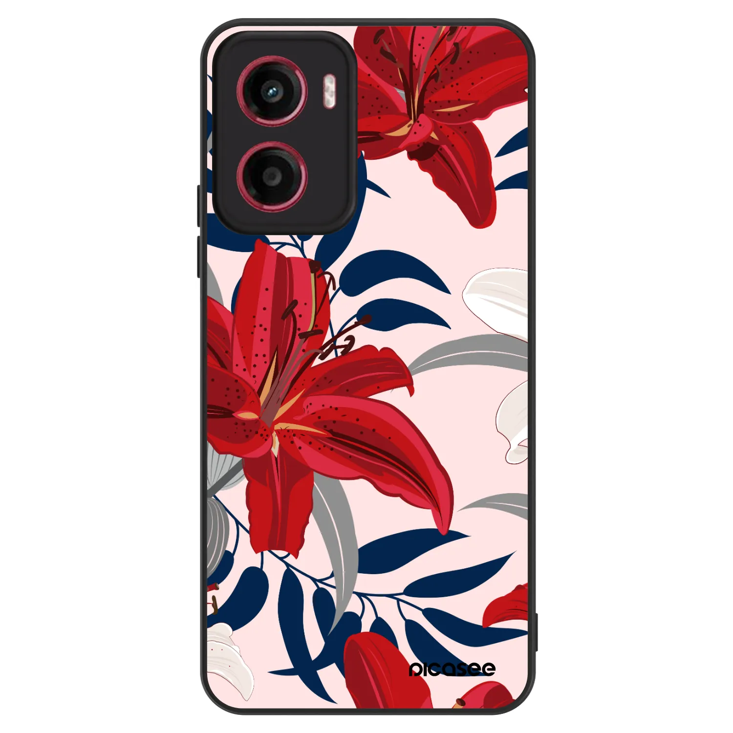 Picasee ULTIMATE CASE Motorola Moto G05 - készülékre - Red Lily