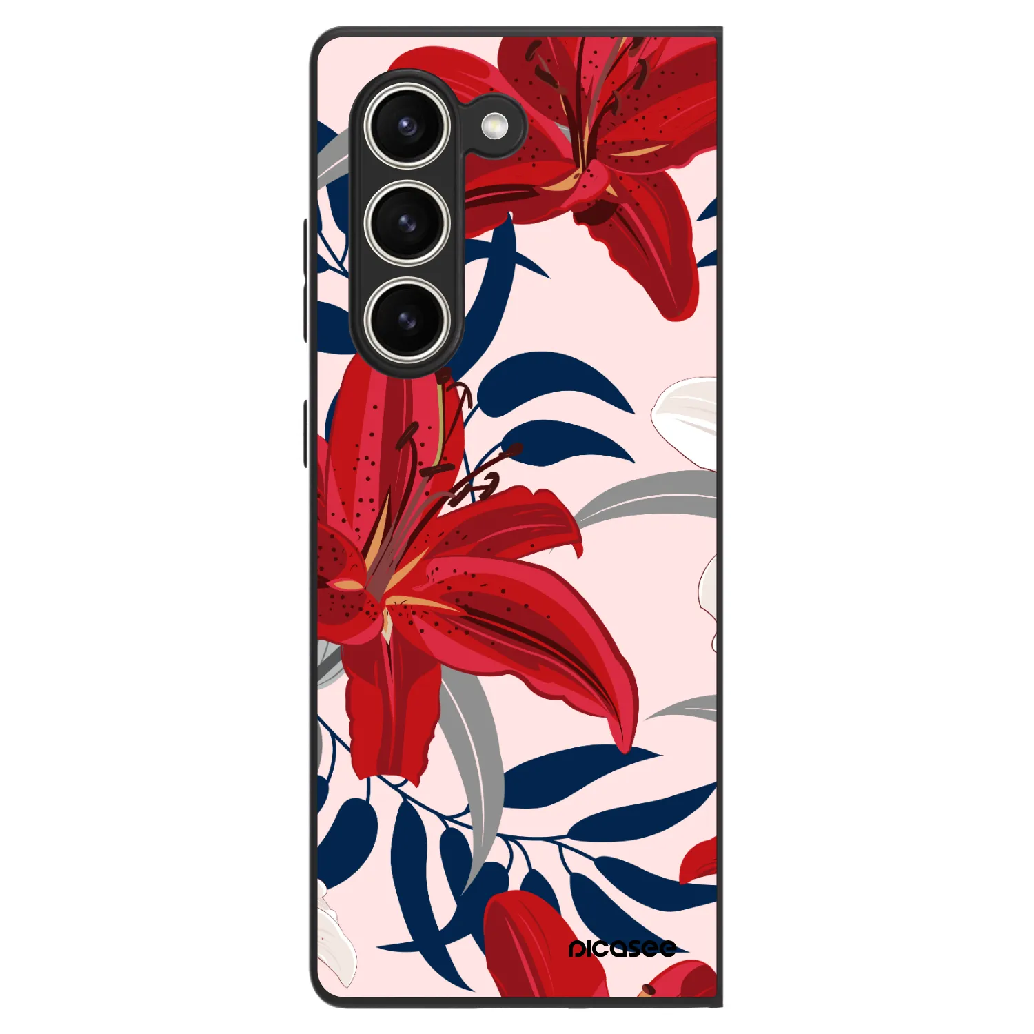 Picasee ULTIMATE CASE Samsung Galaxy Z Fold5 5G - készülékre - Red Lily