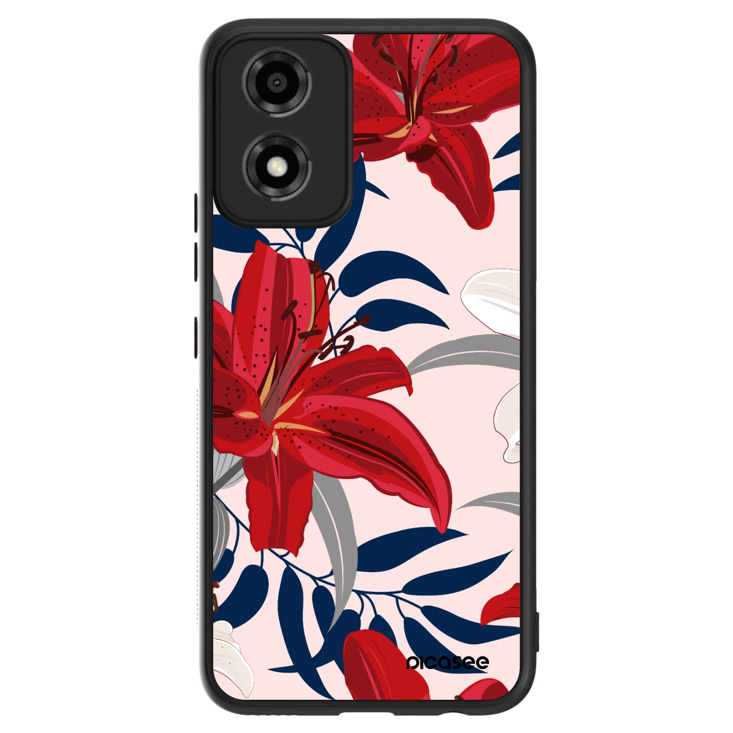 Picasee ULTIMATE CASE Motorola Moto E14 - készülékre - Red Lily